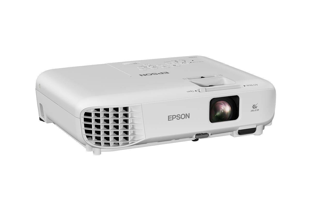 Epson EB-W05 - 3LCD projektor - přenosný - 3300 lumeny (bílá) - 3300 lumeny (barevný) - WXGA (1280 V11H840040