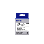Epson Label Cartridge LK-4WBW, Black/white 12mm C53S654016