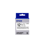 Epson Label Cartridge Vinyl LK-4WBVN Black/White 12mm (7 metres) C53S654041