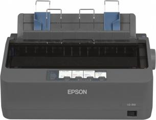 Epson LQ 350 - Tiskárna - monochromní - jehličková - 24 pin - až 347 znaků/s - paralelní, USB 2.0, C11CC25001