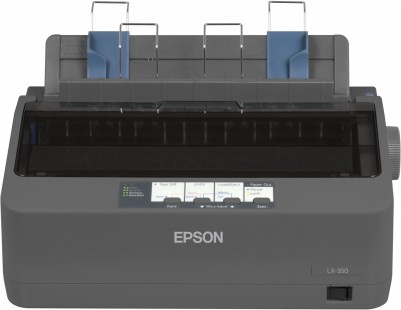 Epson LX 350 - Tiskárna - monochromní - jehličková - 9 pin - až 357 znaků/s - paralelní, USB, sério C11CC24031