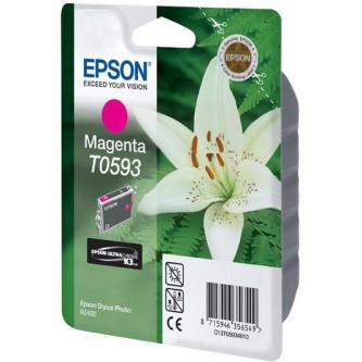 Epson originál ink C13T059340, magenta, 13ml, Epson Stylus Photo R2400 C13T05934010