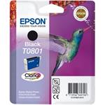 Epson originál ink C13T08014011, black, 7,4ml, Epson Stylus Photo PX700W, 800FW, R265, 285, 360, RX