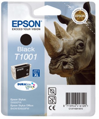 Epson originál ink C13T10014010, black, 25,9ml, Epson Stylus Office B40W, BX600FW