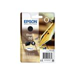 Epson originál ink C13T16214022, T162140, black, 5.4ml, Epson WorkForce WF-2540WF, WF-2530WF, WF-25