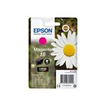 Epson originál ink C13T18034022, T180340, magenta, blister, 3,3ml, Epson Expression Home XP-102, XP