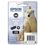 Epson originál ink C13T26114012, T261140, photo black, 4,7ml, Epson Expression Premium XP-800, XP-7