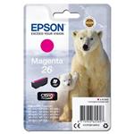 Epson originál ink C13T26134012, T261340, magenta, 4,5ml, Epson Expression Premium XP-800, XP-700,
