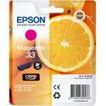 Epson originál ink C13T33434012, T33, magenta, 4,5ml, Epson Expression Home a Premium XP-530,630,63
