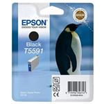 Epson originál ink C13T55914010, black, 13ml, Epson Stylus Photo RX700