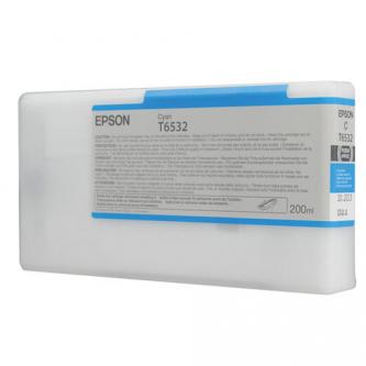 Epson originál ink C13T653200, cyan, 200ml, Epson Stylus Pro 4900