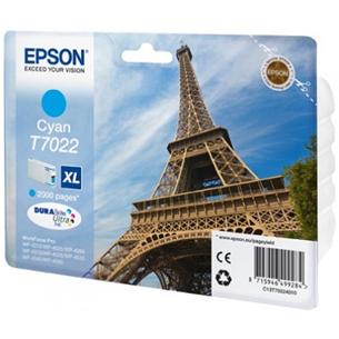 Epson originál ink C13T70224010, XL, cyan, 2000str., Epson WorkForce Pro WP4000, 4500 series