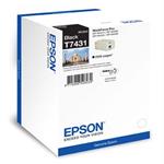 Epson originál ink C13T74314010, black, 2500s, 49ml, Epson WorkForce Pro WP-M4525 DNF, WP-M4015 DN