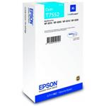Epson originál ink C13T755240, T7552, XL, cyan, 4000str., 39ml, 1ks, Epson WorkForce Pro WF-8590DWF