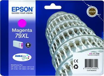 Epson originál ink C13T79034010, 79XL, XL, magenta, 2000str., 17ml, 1ks, Epson WorkForce Pro WF-562