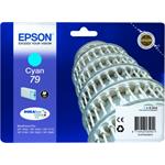 Epson originál ink C13T79124010, 79, L, cyan, 800s, 7ml, 1ks, Epson WorkForce Pro WF-5620DWF, WF-51