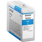Epson originál ink C13T850200, cyan, 80ml, Epson SureColor SC-P800