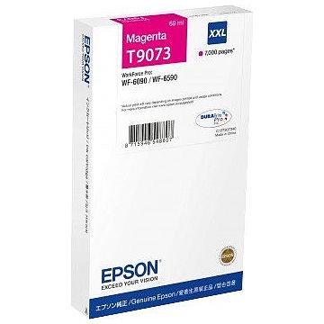 Epson originál ink C13T907340, T9073, XXL, magenta, 69ml, Epson WorkForce Pro WF-6090DW