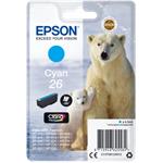 Epson Singlepack Cyan 26 Claria Premium Ink C13T26124012