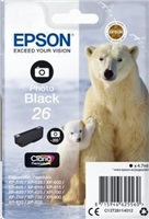 Epson Singlepack Photo Black 26 Claria Premium Ink C13T26114012