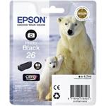 Epson Singlepack Photo Black 26 Claria Premium Ink C13T26114012