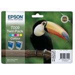 Epson T009 Twin Pack - 2-balení - 66 ml - barva (azurová,magenta,žlutá,světle azurová, světlá magen C13T00940210