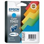 Epson T0422 - 16 ml - azurová - originál - blistr - inkoustová cartridge - pro Stylus C82, CX5200, C13T04224010