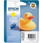 Epson T0554 - 8 ml - žlutá - originál - blistr - inkoustová cartridge - pro Stylus Photo R240, R245 C13T05544010