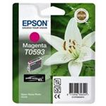 Epson T0593 - 13 ml - purpurová - originál - blistr - inkoustová cartridge - pro Stylus Photo R2400 C13T05934010