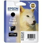 Epson T0961 - 11.4 ml - foto černá - originál - blistr - inkoustová cartridge - pro Stylus Photo R2 C13T09614010