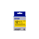Epson Tape Cartridge LK-4YBVN Vinyl, Black/Yellow 12mm / 7m C53S654042