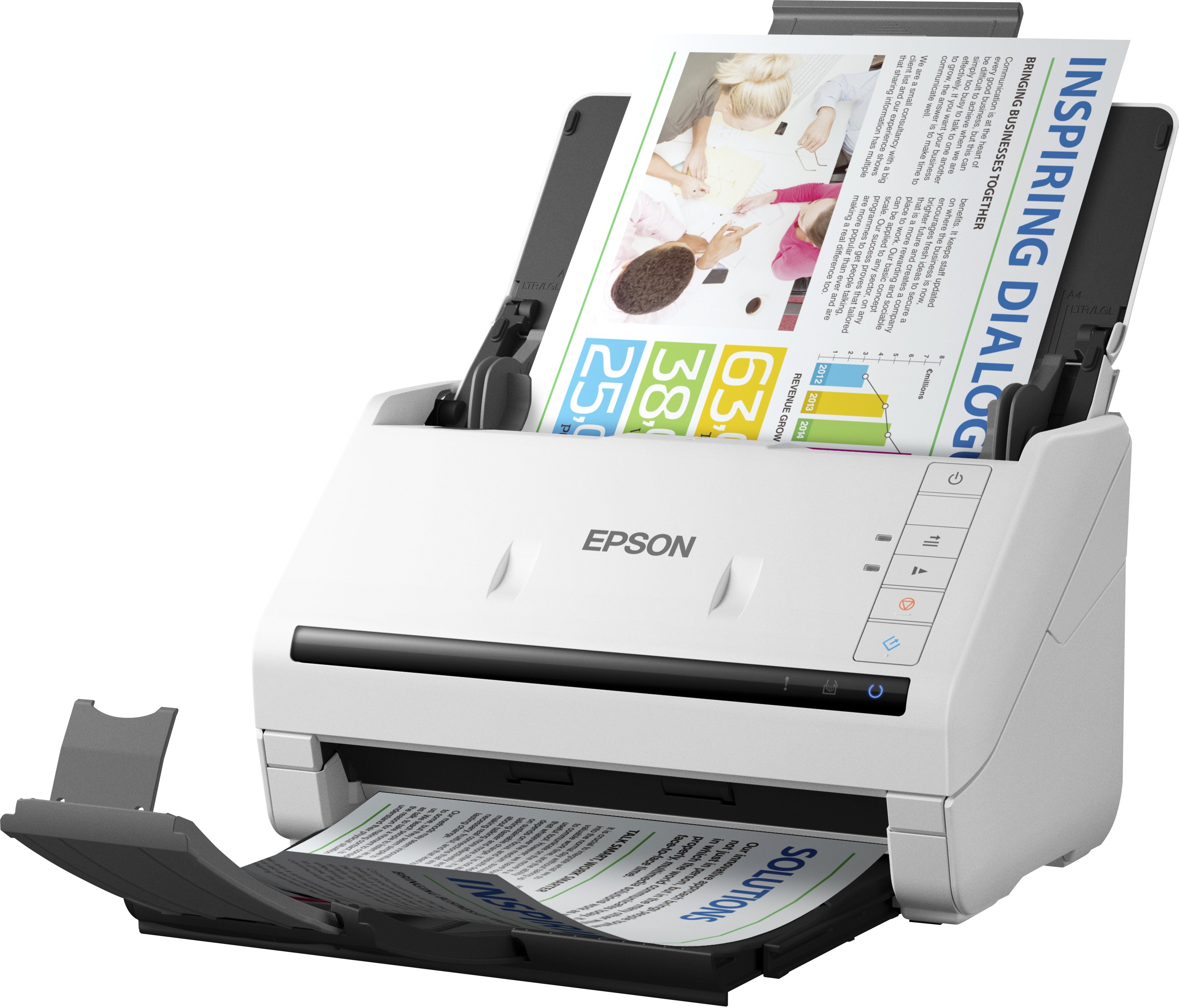 Epson WorkForce DS-530 - Skener dokumentů - Duplex - A4 - 600 dpi x 600 dpi - až 35 stran za min. ( B11B226401