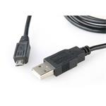 equip USB 2.0 Cable A/M -> Micro B/M 1.0m, čierny