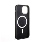 ER CASE kryt Carneval Silicone Snap Magsafe pre iPhone 13 - Black ERCSIP13MGLQ-BK