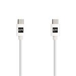 ER POWER kabel USB-C/C 3A 60W 200cm bílý ERPWCC3A200-WH