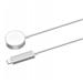 ER POWER nabíjací kábel pre Apple Watch 7.5W MFW certified 2m - White ERPWAWFC2M-WH