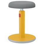 Ergonomická balanční židle pro sezení/stání Leitz ERGO Cosy Stool, teplá žlutá 65180019