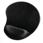 Ergonomická gélová podložka pod myš Hama, čierna 126855