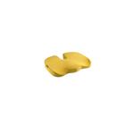 Ergonomická podložka na sezení z paměťové pěny Leitz ERGO Cosy, teplá žlutá 52840019