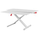 Ergonomický pracovní stůl pro práci v sedě/ve stoje s výsuvnou zásuvkou na klávesnici Leitz ERGO Cosy 65320085