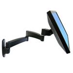 Ergotron 200 Series Wall Mount Arm - Nástěnná montáž pro Displej LCD - ocel - černá - velikost obra 45-234-200