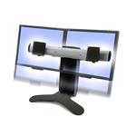Ergotron LX Dual Display Lift Stand - Stojan pro 2 LCD displeje - černá - velikost obrazovky: až 24 33-299-195