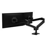 ERGOTRON LX Pro Dual Side-by-Side Arm , stolní dvouramenný držák pro 2 monitry, černá 45-686-292