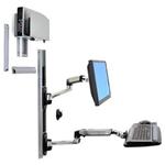 Ergotron LX Wall Mount System - Montážní sada (držák CPU, držák na myš, 2 kryty drah, rameno kláves 45-247-026