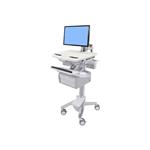 Ergotron StyleView Cart with LCD Arm, 2 Tall Drawer - Vozík pro LCD displej / klávesnice / myš / CP SV43-12C0-0