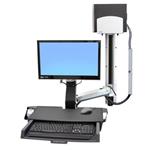 Ergotron StyleView Sit-Stand Combo System with Worksurface - Montážní sada (držák CPU, 2 kryty drah 45-270-026