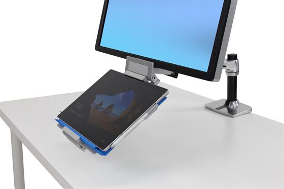 ERGOTRON Tandem Tablet Holder, universální držák na tablet, přídavný k ergotron držákům 85-046-231