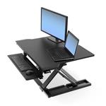 ERGOTRON WorkFit-TX Standing Desk Converter, pracovní plocha na stůl k stání i sezení, držák kl. myš 33-467-921