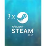 ESD 3x Náhodný steam klíč 3612