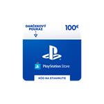 ESD SK - PLAYSTATION STORE - DÁRKOVA KARTA 100€